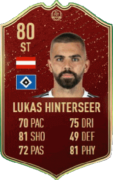 Multimedia Videospiele F I F A - Karten Spieler Österreich Lukas Hinterseer 