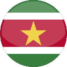 Fahnen Amerika Suriname Runde 