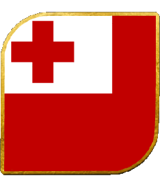 Bandiere Oceania Tonga Quadrato 