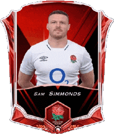 Sports Rugby - Players England Sam Simmonds 