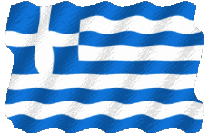 Drapeaux Europe Grèce Ondulation 