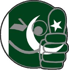 Bandiere Asia Pakistan Faccina - OK 