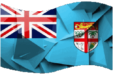 Bandiere Oceania Figi Rettangolo 