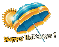 Nachrichten Englisch Happy Holidays Transparenter Hintergrund 07 