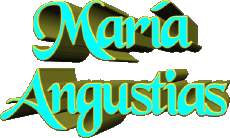 Vorname WEIBLICH - Spanien M Zusammengesetzter María Angustias 