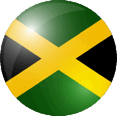 Flags America Jamaica Round 