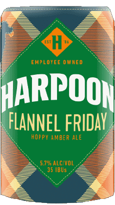 Flannel Friday-Boissons Bières USA Harpoon Brewery 