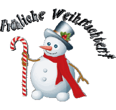 Messages Allemand Fröhliche  Weihnachten Serie 06 