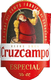 Getränke Bier Spanien Cruzcampo 