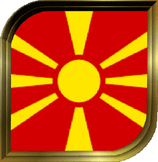 Banderas Europa Macedonia Plaza 