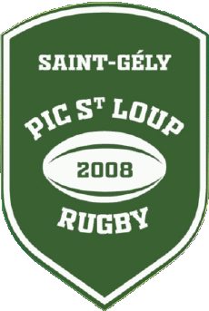 Sports Rugby Club France Logo Dept 34 Saint Gély Pic Saint Loup RC 