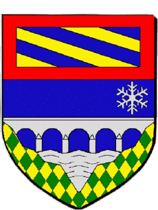 Blason-Drapeaux France Départements - Villes 71 ETANG SUR ARROUX 