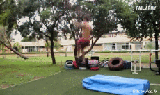 Humor - Fun GENTE Funambulista Fail 