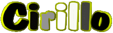 Nombre MASCULINO - Italia C Cirillo 