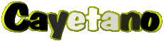 Nombre MASCULINO - España C Cayetano 