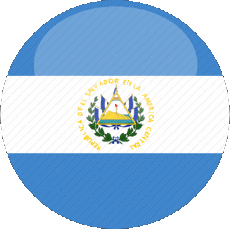 Fahnen Amerika Salvador Runde 