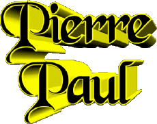 Nome MASCHIO - Francia P Pierre Paul 