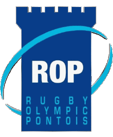 Sports Rugby Club France Logo Dept 17 R.O.P Pontois 