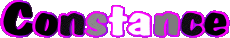 Vorname WEIBLICH - Frankreich C Constance 