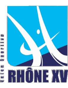 Sports Rugby Club France Logo Dept 26 US Rhône XV 