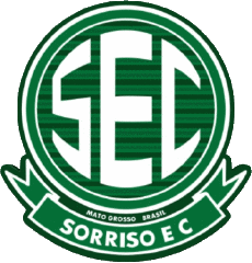 Sports Soccer Club America Logo Brazil Mato Grosso Sorriso Esporte Clube 