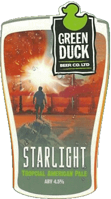 Starlight-Getränke Bier UK Green Duck 