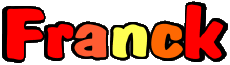 First Names MASCULINE - France F Franck 