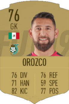 Multimedia Vídeo Juegos F I F A - Jugadores  cartas México Jonathan Orozco 