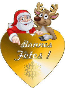 Nachrichten Französisch Bonnes Fêtes (Noël) Série 07 