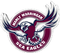Sport Rugby-Club-Welt - Logo Australien Manly Warringah Sea Eagle 
