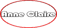 Nombre FEMENINO - Francia A Compuesto Anne Claire 