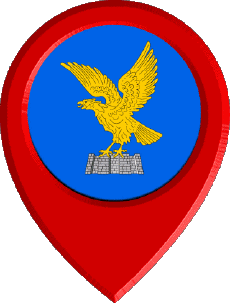 Bandiere Europa Italia Friuli-Venezia Giulia Perno di posizione 