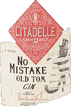 Bebidas Ginebra Citadelle 