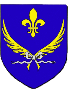 Fahnen Frankreich Abteilungen - Städte 06 VALLAURIS 