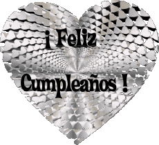 Nachrichten Spanisch Feliz Cumpleaños Corazón 011 