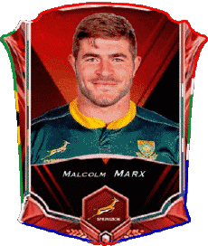 Sportivo Rugby - Giocatori Sud Africa Malcolm Marx 