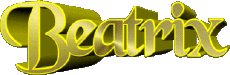 Prénoms FEMININ - Allemagne B Beatrix 