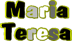 Prénoms FEMININ - Italie M Composé Maria Teresa 