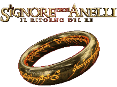 Multimedia Películas Internacional El Señor de los Anillos El Retorno del Rey Logotipo Italiano 