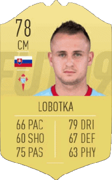 Multimedia Videospiele F I F A - Karten Spieler Slowakei Stanislav Lobotka 