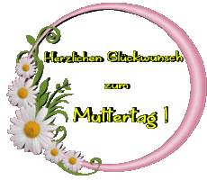 Mensajes Alemán Herzlichen Glückwunsch zum Muttertag 009 