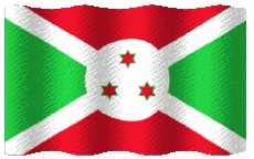 Bandiere Africa Burundi Sventola 