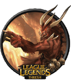 Tresh-Multi Média Jeux Vidéo League of Legends Icônes - Personnages 2 Tresh