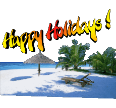 Nachrichten Englisch Happy Holidays Transparenter Hintergrund 28 
