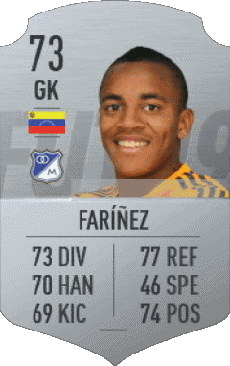 Multimedia Videospiele F I F A - Karten Spieler Venezuela Wuilker Faríñez 