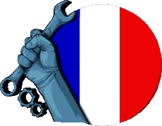 Messages Français 1er Mai Bonne Fête du Travail - France 