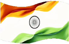 Banderas Asia India Rectángulo 