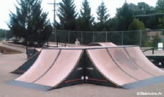 Humor -  Fun Sports Roller Skate Gamelle Fail 