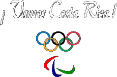 Messages Espagnol Vamos Costa Rica Juegos Olímpicos 