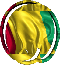 Bandiere Africa Guinea Forma 02 